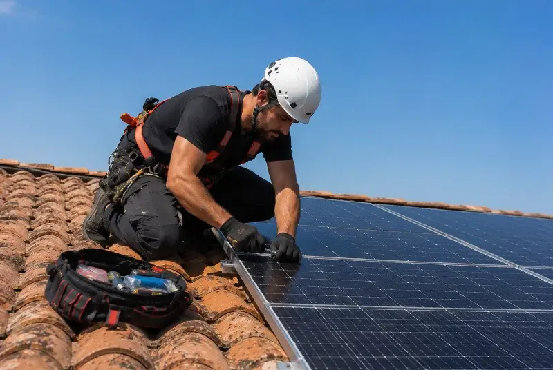 Maintenance et monitoring de panneaux solaires à Cuq
